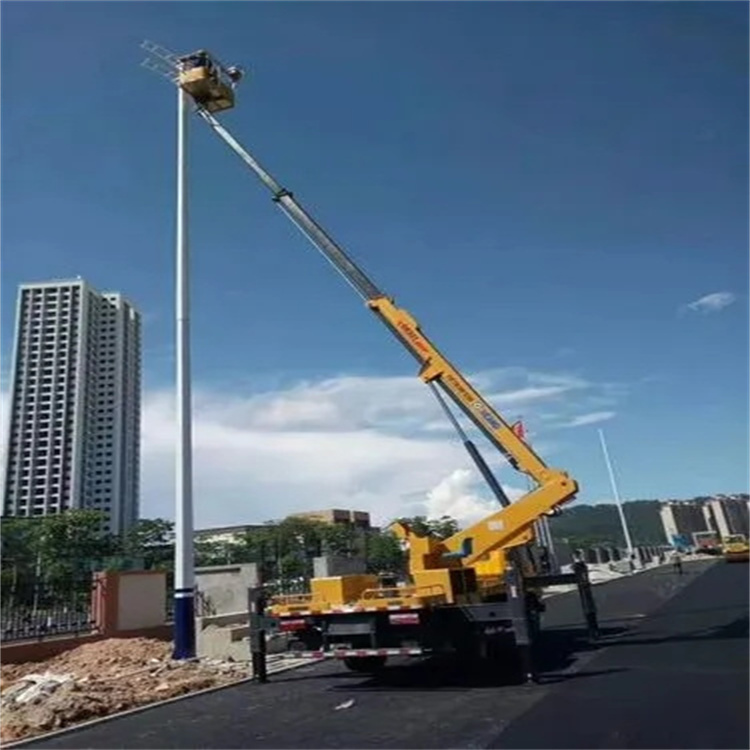 费县维修路灯的曲臂升降车出租